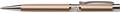 Ballpen, gold, filled with white SWAROVSKI® crysta, 14cm, ART CRYSTELLA®